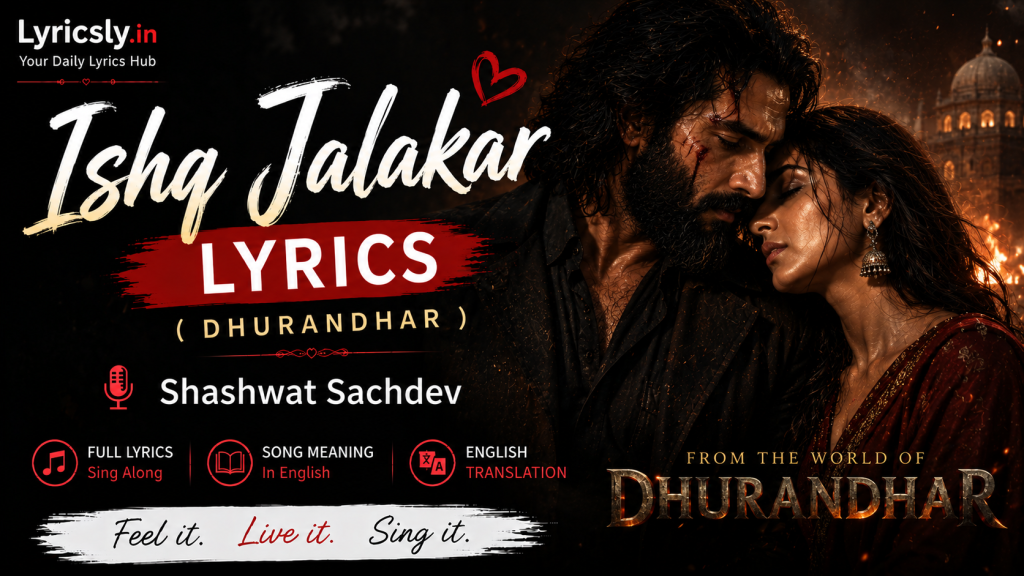 Ishq Jalakar Lyrics – Dhurandhar Ishq Jalakar - Lyricsly.in